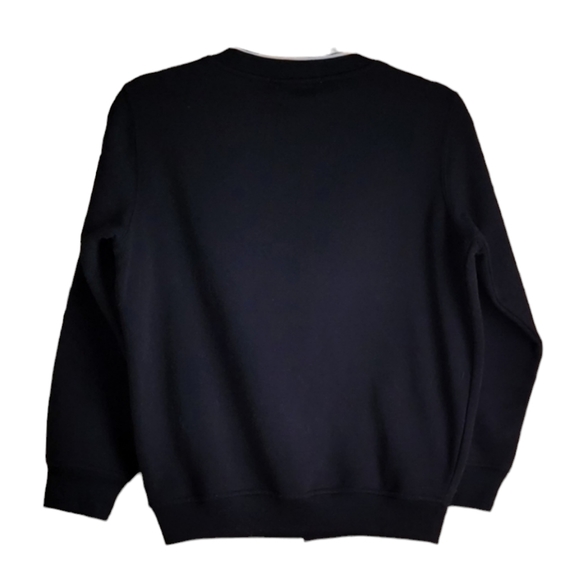 Feathers Petites Black Long Sleeve Button Front Jacket W/Floral Embroidery SP - Picture 2 of 5